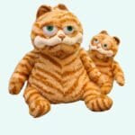 Garfield Knuffel Kat Grijze Vacht Met Bozig Gezicht De Knuffel