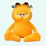 Garfield Knuffelkat Met Zachte Vacht, Roze Neus en Schattige Ogen De Knuffel