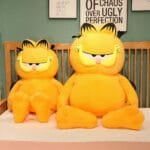 Garfield Knuffelkat Met Zachte Vacht, Roze Neus en Schattige Ogen De Knuffel