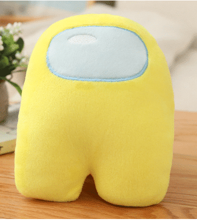 Geel Among Us Knuffel Van Ma-Peluche Met Zachte Vacht De Knuffel