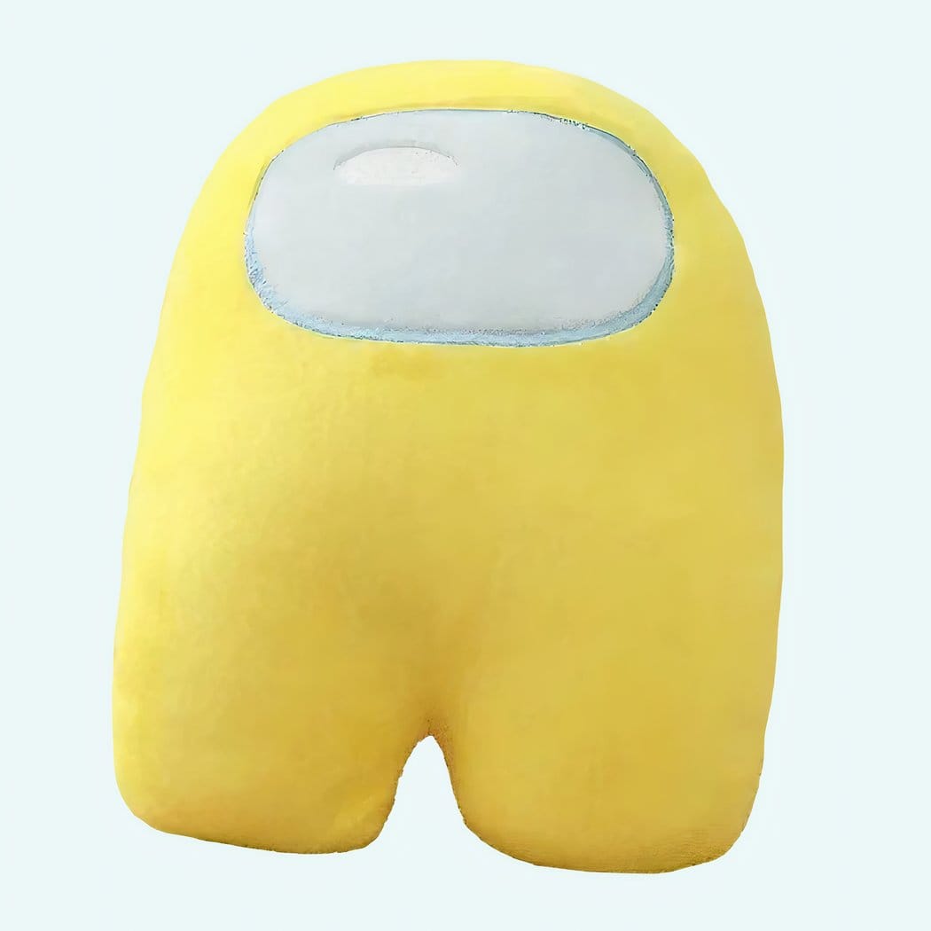Geel Among Us Knuffel Van Ma-Peluche Met Zachte Vacht De Knuffel 10cm