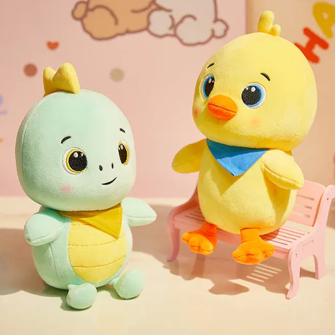 Geel Eendje Knuffel | Klein Kawaii Eendje in 3 Modellen De Knuffel