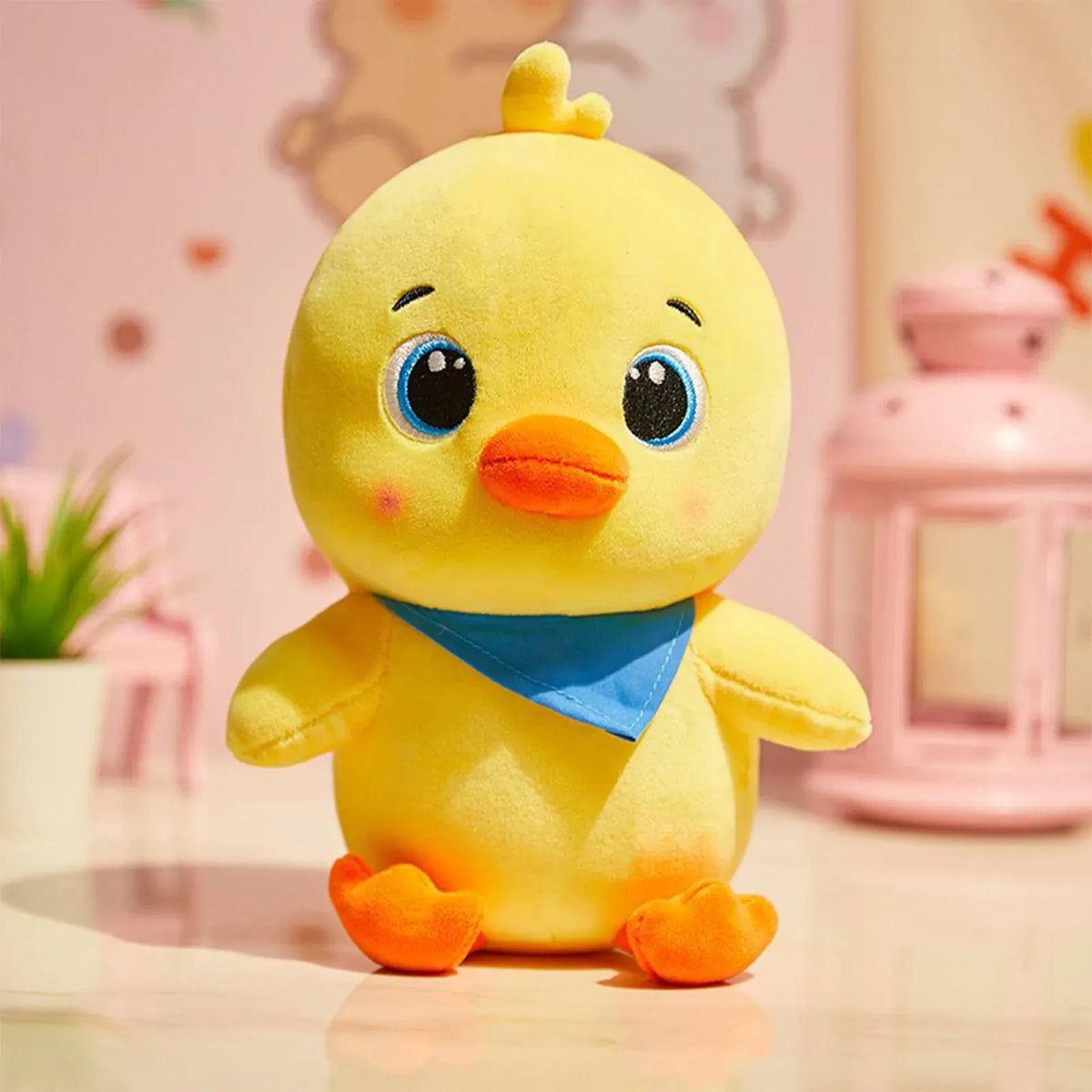 Geel Eendje Knuffel | Klein Kawaii Eendje in 3 Modellen De Knuffel Model A