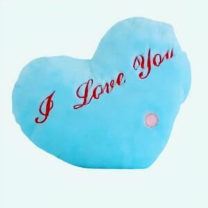 Geel Hartvormige Knuffel Met Je t’aime Tekst I Love You Valentijn De Knuffel