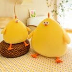 Geel Kuikentje Knuffel Kussen Voor Kinderkamer De Knuffel