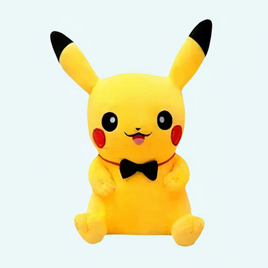 Geel Pikachu Gentleman Knuffel Met Verfijnde Uitstraling De Knuffel 60cm