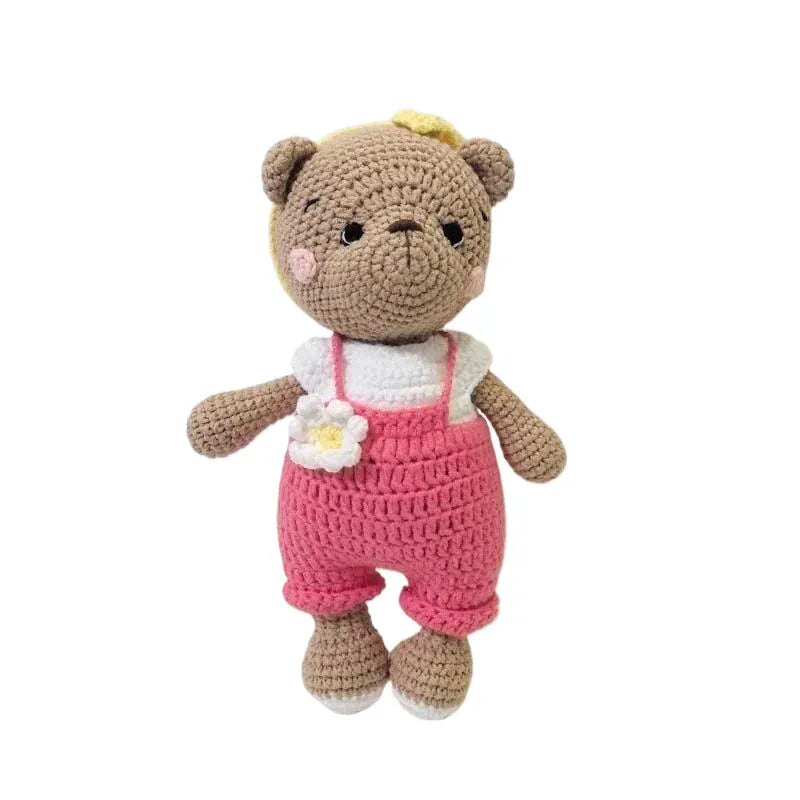 Gehaakte Beer Knuffel | Handgemaakte Teddybeer in 10 Modellen De Knuffel Model 10