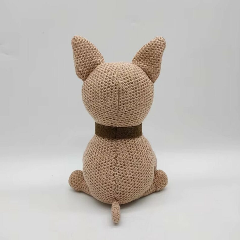 Gehaakte Bulldog Knuffel Met Grote Oren Zacht De Knuffel
