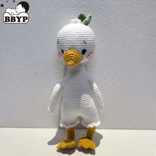Gehaakte Gans Knuffel met Kleding | Handgemaakt in 3 Modellen De Knuffel