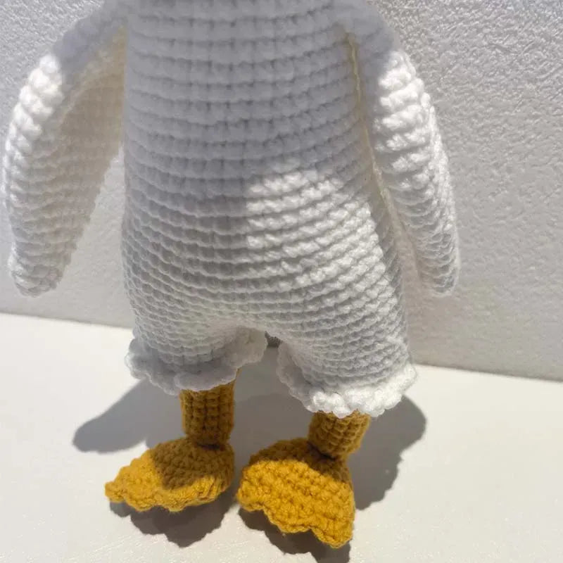 Gehaakte Gans Knuffel met Kleding | Handgemaakt in 3 Modellen De Knuffel