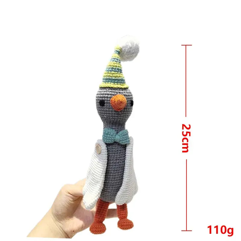 Gehaakte Gans Knuffel met Kleding | Handgemaakt in 3 Modellen De Knuffel Model 3
