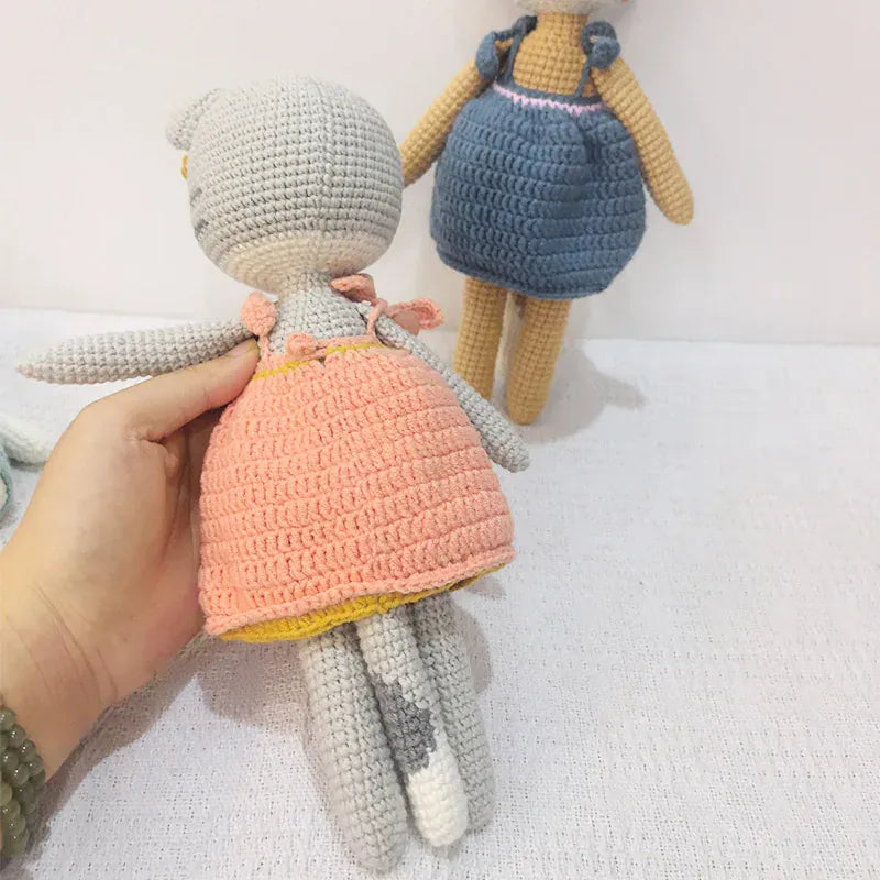 Gehaakte Kat Knuffel | Handgemaakte Poes in 13 Modellen De Knuffel