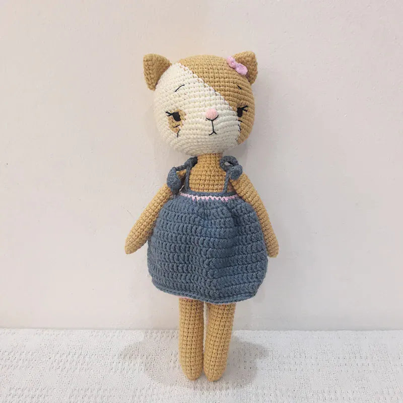 Gehaakte Kat Knuffel | Handgemaakte Poes in 13 Modellen De Knuffel
