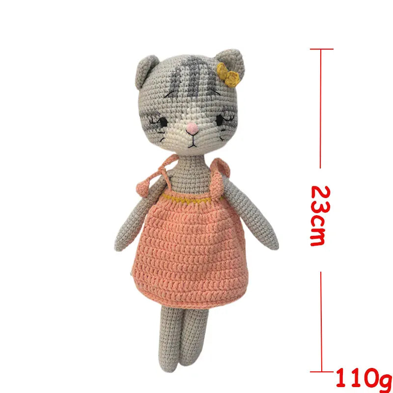 Gehaakte Kat Knuffel | Handgemaakte Poes in 13 Modellen De Knuffel