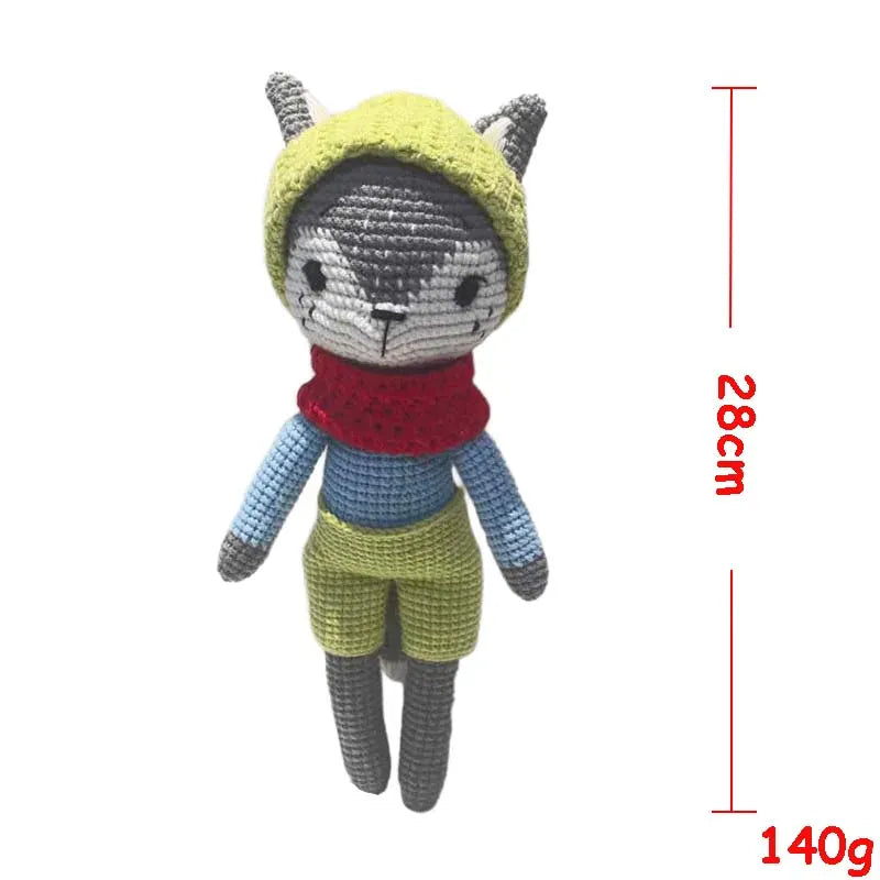 Gehaakte Kat Knuffel | Handgemaakte Poes in 13 Modellen De Knuffel Model 12