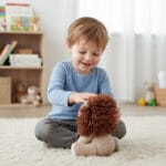 Gehaakte Knuffel Leeuw Van Natuurlijke Katoen Of Zachte Wol Handgemaakt De Knuffel