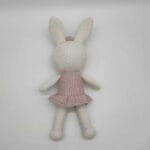 Gehaakte Konijn Knuffel Mademoiselle Lapin Handgemaakt Zacht Garens De Knuffel