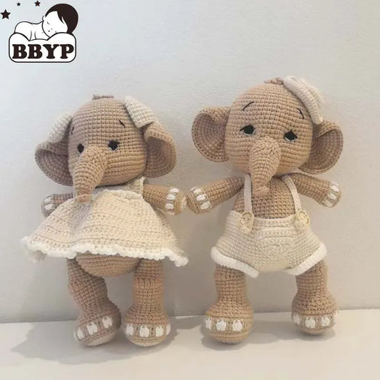 Gehaakte Olifant Knuffel | Amigurumi Olifantje in 8 Modellen De Knuffel