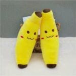 Gele Banaan Knuffel Zachte Pluche Met Glimlach De Knuffel