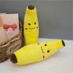 Gele Banaan Knuffel Zachte Pluche Met Glimlach De Knuffel