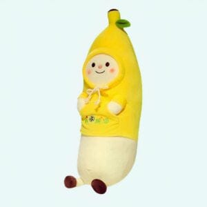 Gele Banaan Knuffel Zachte Pluche Met Glimlach De Knuffel