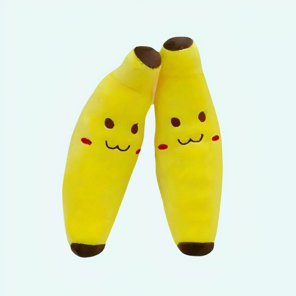 Gele Banaan Knuffel Zachte Pluche Met Glimlach De Knuffel