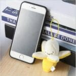 Gele Gepelde Knuffel Banaan 5 Cm Zacht Pluche Speelgoed De Knuffel