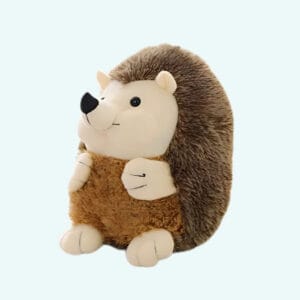 Gele Knuffel Egel Schattig Pluche Met Zachte Vacht De Knuffel