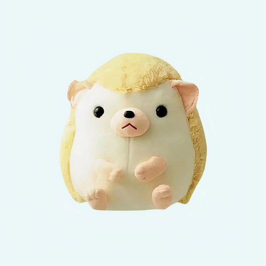 Gele Knuffel Egel Schattig Pluche Met Zachte Vacht De Knuffel 45cm