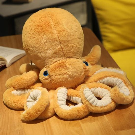 Gele Knuffel Octopus Superschattig Zachte Pluche De Knuffel