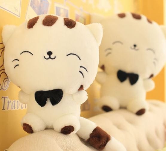 Gele Knuffelkat Baby Zachte Speelkameraad Voor Baby De Knuffel