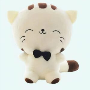 Gele Knuffelkat Baby Zachte Speelkameraad Voor Baby De Knuffel