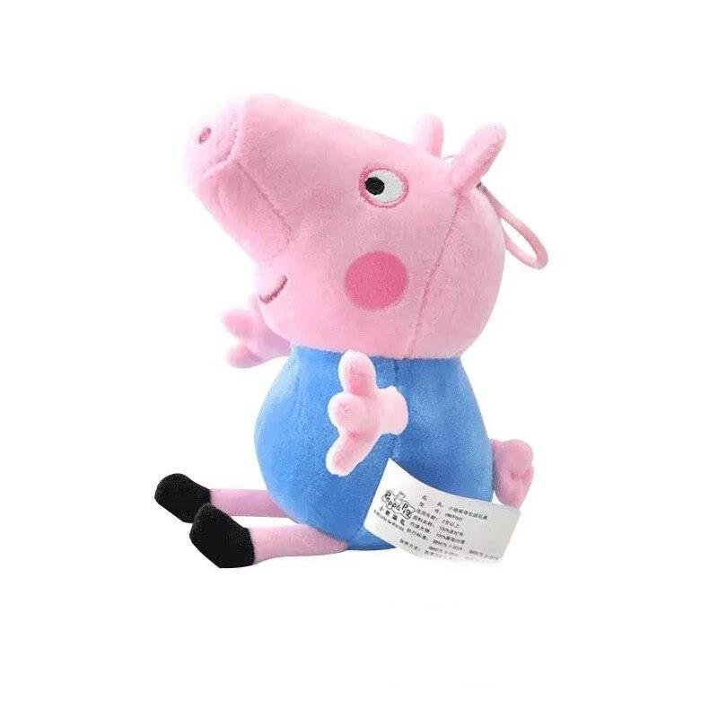 George Pig Knuffel 19 Cm Zachte Peppa Pig Knuffelbaar De Knuffel