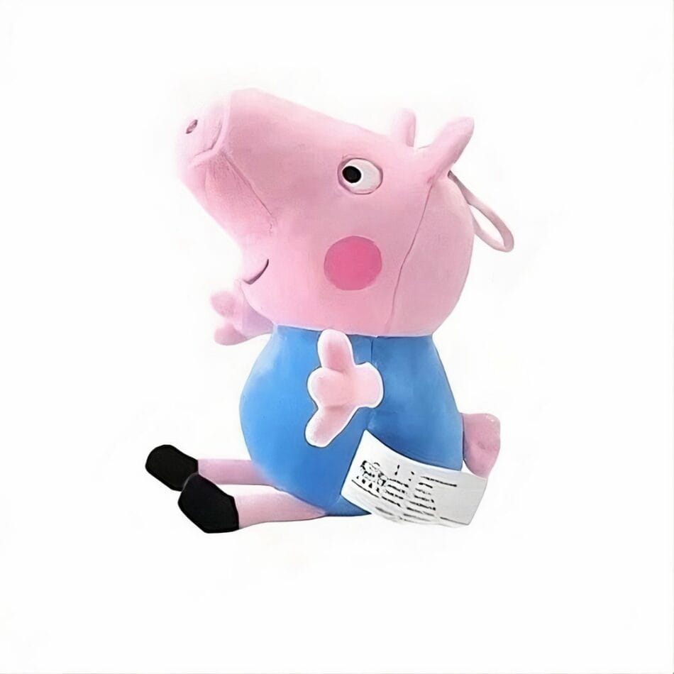 George Pig Knuffel 19 Cm Zachte Peppa Pig Knuffelbaar De Knuffel