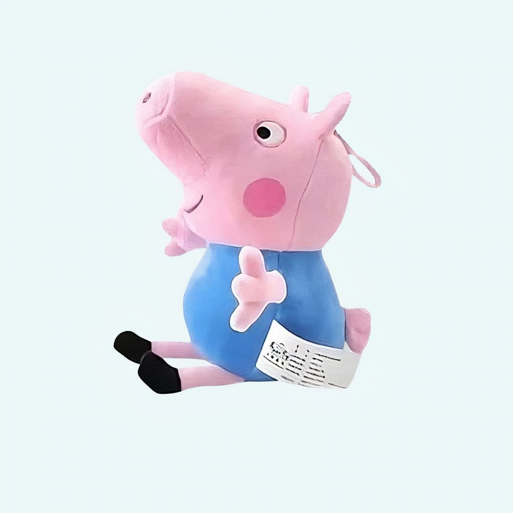 George Pig Knuffel 19 Cm Zachte Peppa Pig Knuffelbaar De Knuffel