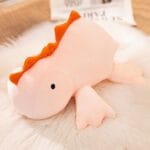 Gewichtsknuffel Roze Dinosaurus Met Kalmerende Druk De Knuffel