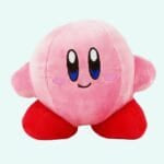 Glimlachende Roze Kirby Knuffel Zachte Pluche De Knuffel