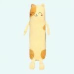Gouden Lange Kat Knuffel Kussen Ultra Zacht Decoratief De Knuffel