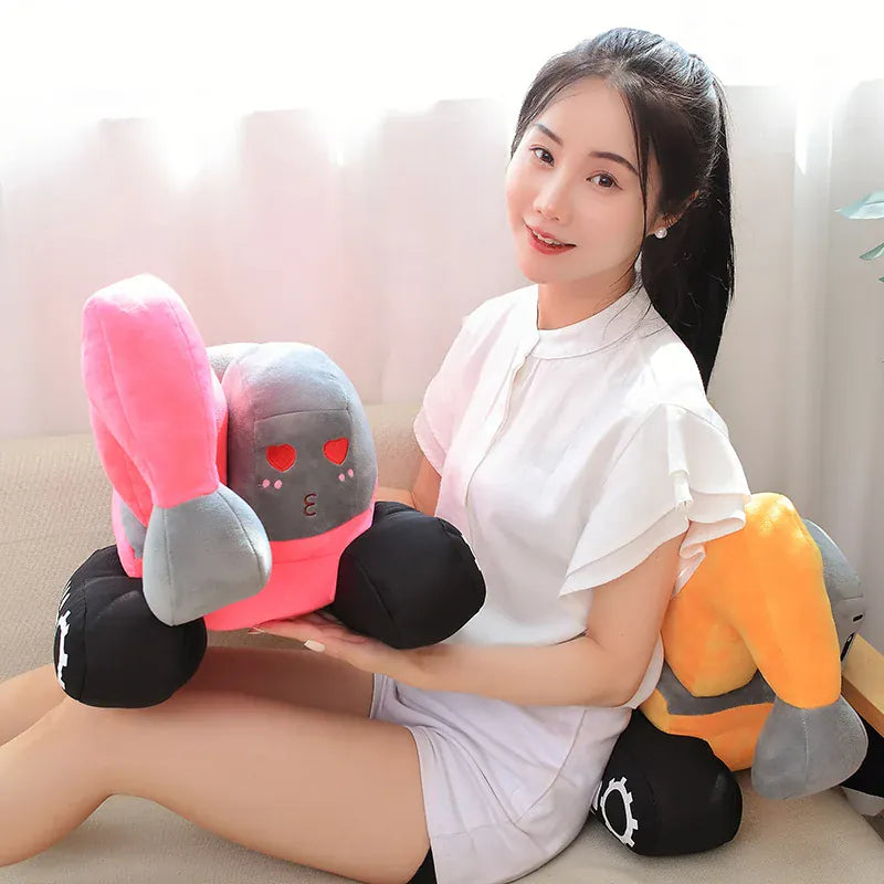 Graafmachine Knuffel 26 cm | Zacht Pluche Voertuig in 3 Kleuren De Knuffel