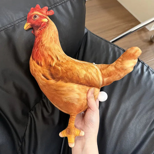 Grappige Legkip Knuffel 30 cm | Kip die een Ei Legt De Knuffel Met ei
