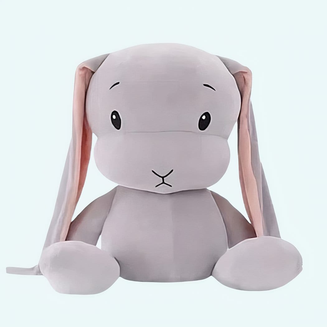 Grijze Baby Konijn Knuffel 50 cm Groeit Mee met Kinderen De Knuffel 30cm
