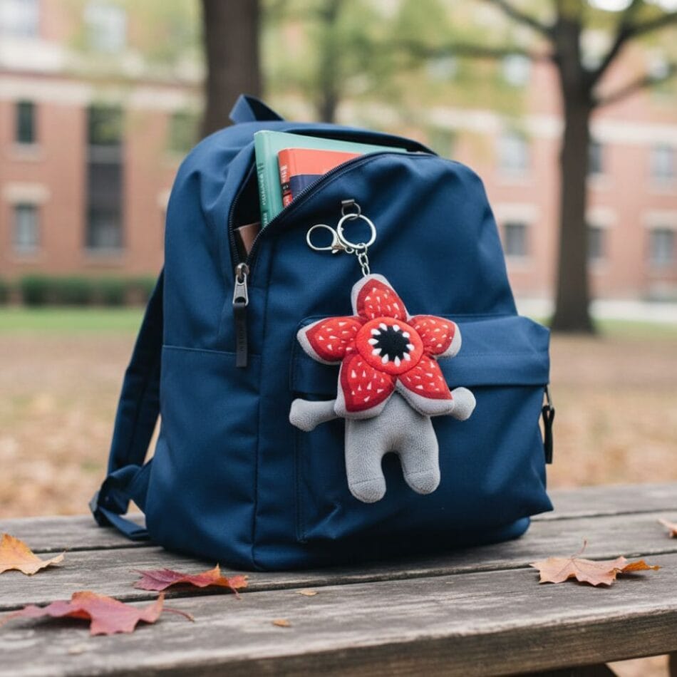 Grijze Demogorgon Knuffel Sleutelhanger Stranger Things Mini De Knuffel