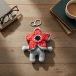 Grijze Demogorgon Knuffel Sleutelhanger Stranger Things Mini De Knuffel
