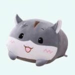 Grijze Kat Knuffel Kussen Grote Zachte Metgezel De Knuffel