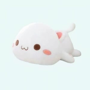 Grijze Knuffel Kat Kawaii Ultra Zachte Pluche De Knuffel