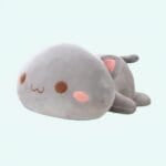 Grijze Knuffel Kat Kawaii Ultra Zachte Pluche De Knuffel