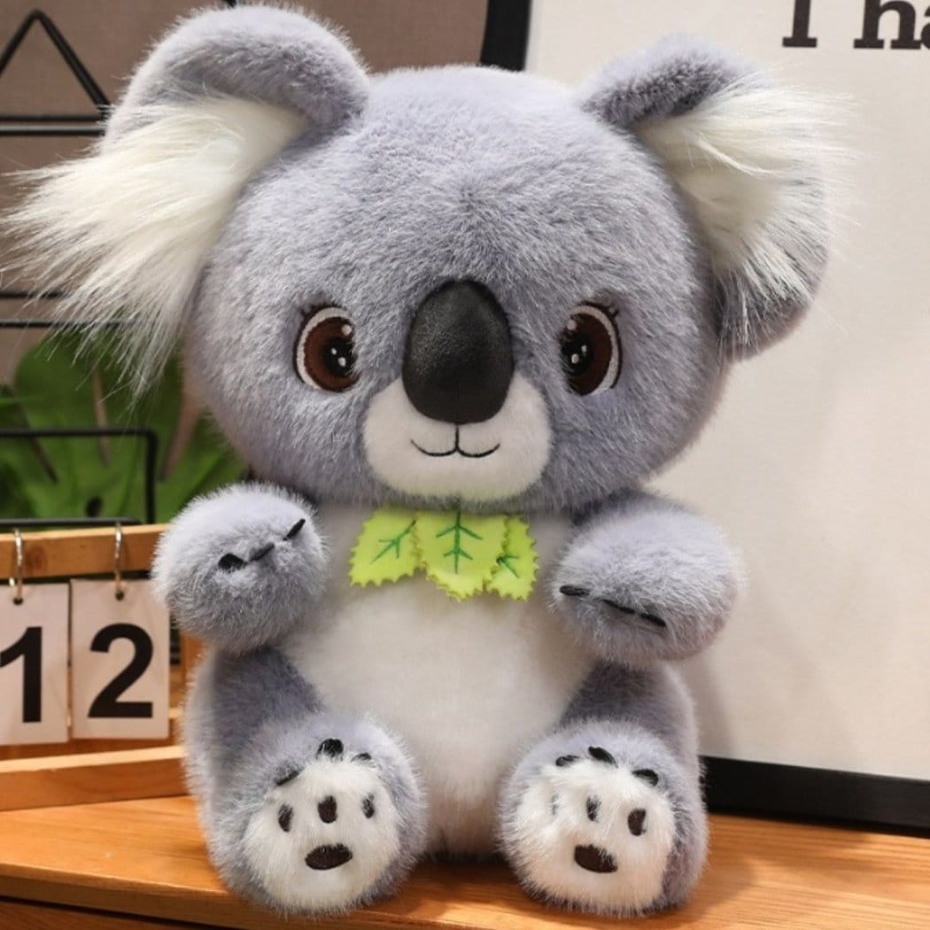 Grijze Knuffel Koala Zacht Gezelschap Voor Dromen De Knuffel 35cm