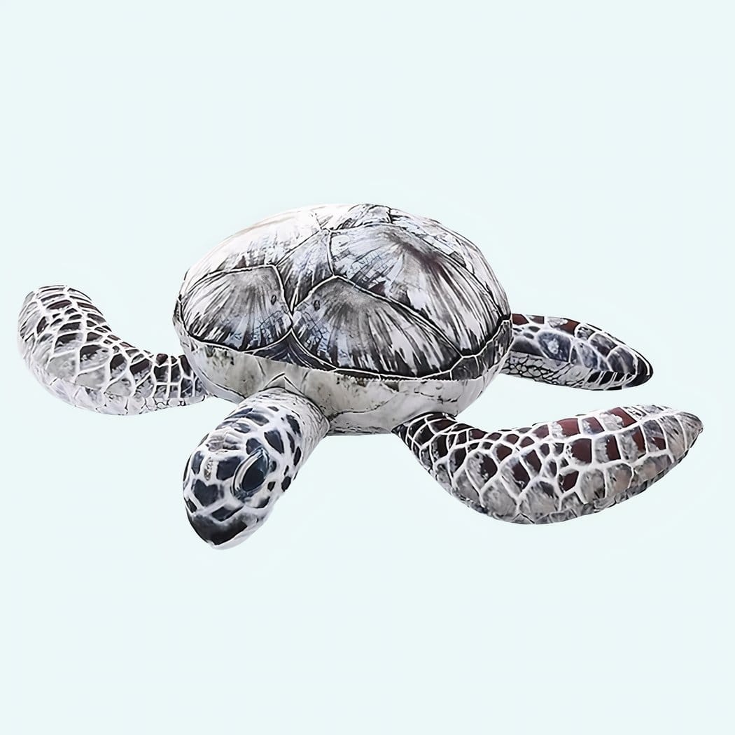 Grijze Knuffel Schildpad in Zachte Pluche De Knuffel 20cm