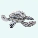 Grijze Knuffel Schildpad in Zachte Pluche De Knuffel