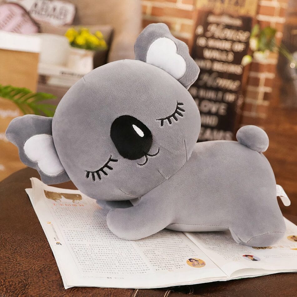 Grijze Koala Knuffel Kussen met Zachte Pluche De Knuffel